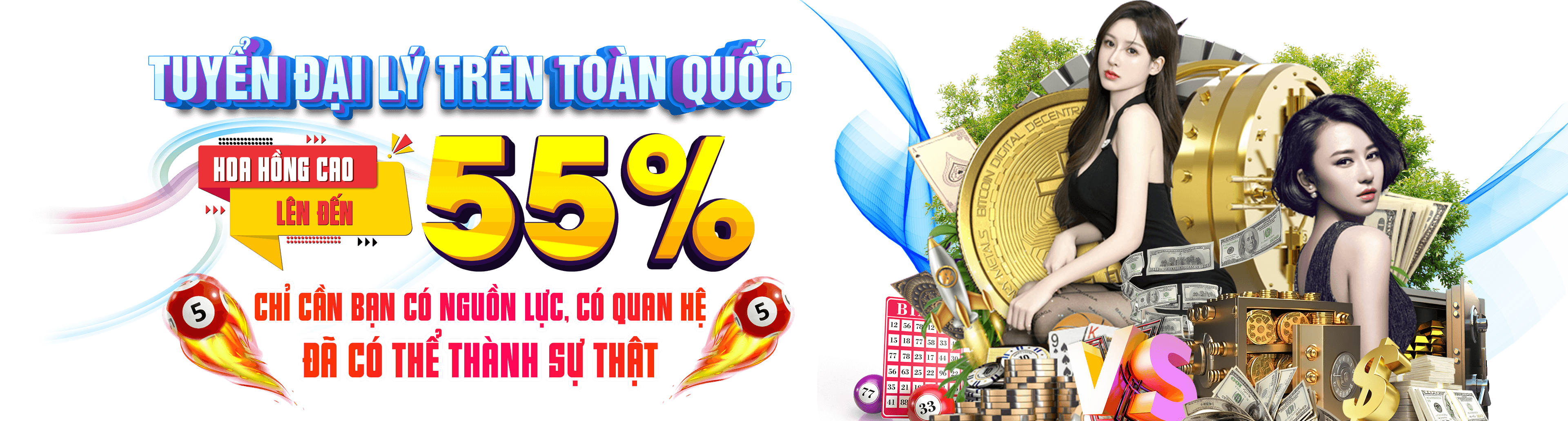 Hình ảnh quảng cáo của mcwcasino hiển thị nền tảng và các lợi ích